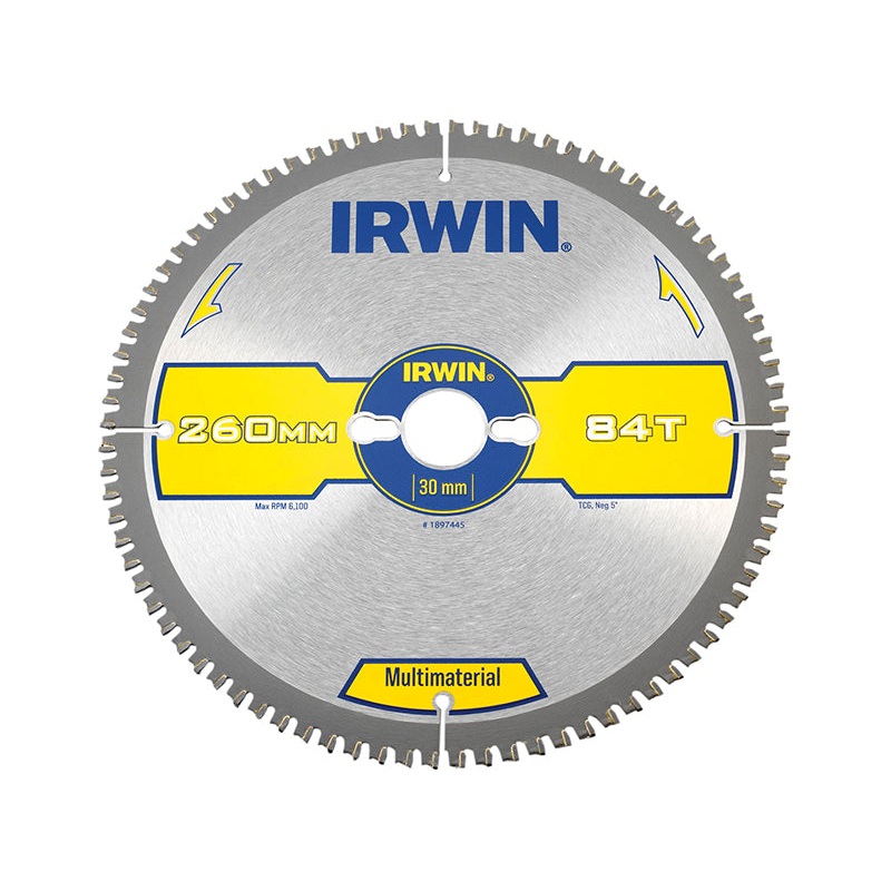 Multi Material Circular Saw Blade 260 x 30mm x 84T TCG