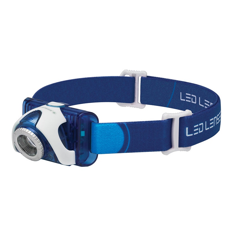 SEO7R Rechargeable LED Headlamp - Blue (Test-It Pack)