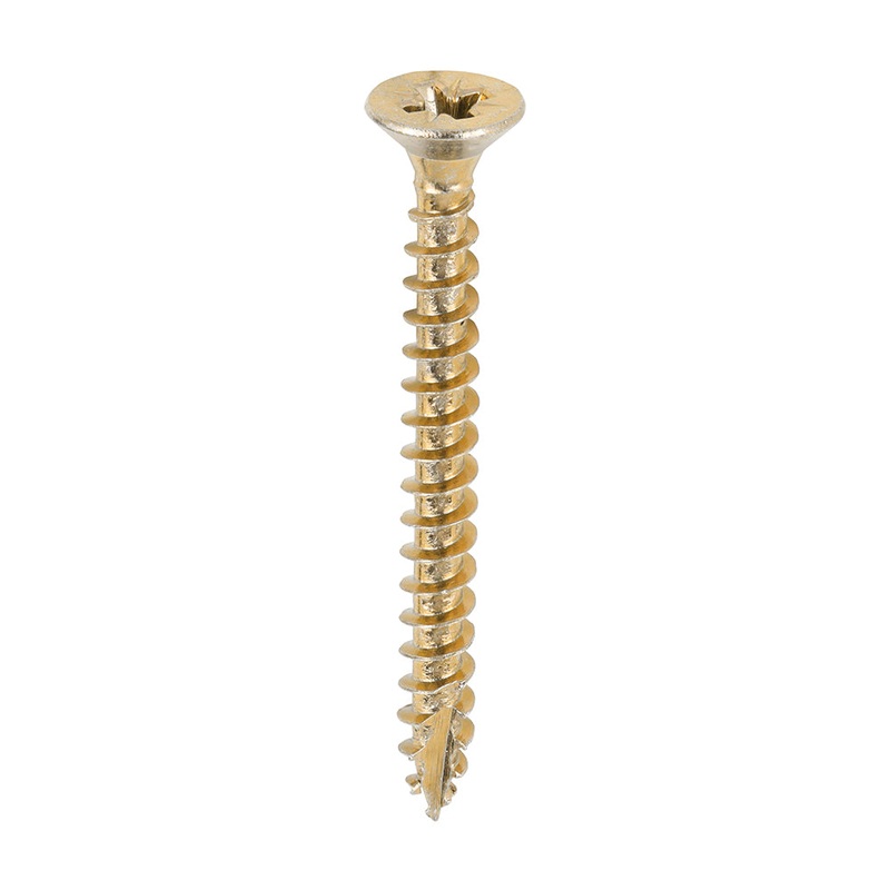 TIMCO Classic Multi-Purpose Countersunk Gold Woodscrews - 4.0 x 40