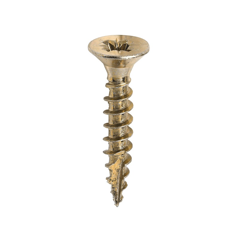 TIMCO Classic Multi-Purpose Countersunk Gold Woodscrews - 4.5 x 25