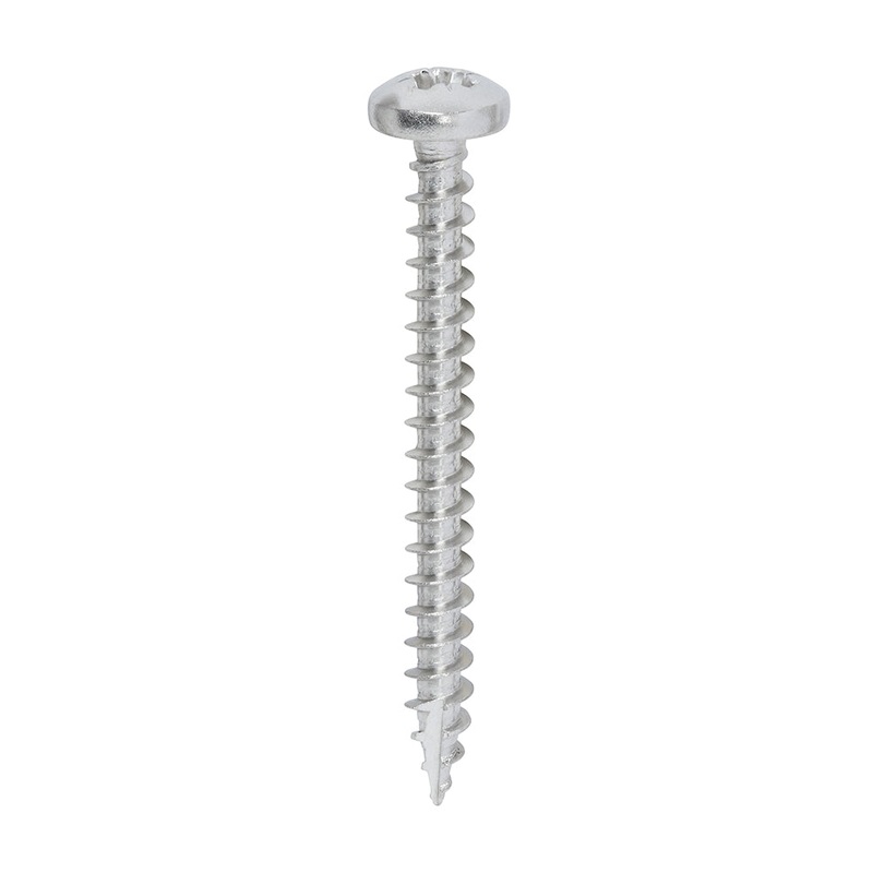 TIMCO Classic Multi-Purpose Pan Head A2 Stainless Steel Woodcrews - 4.0 x 40