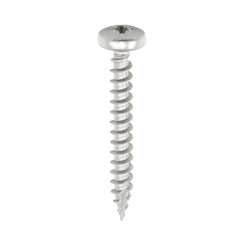 TIMCO Classic Multi-Purpose Pan Head A2 Stainless Steel Woodcrews - 5.0 x 40