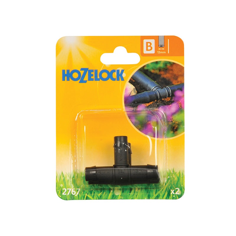 2767 T-Piece 13mm (Pack 2)
