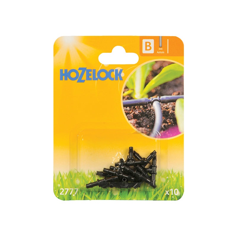 2777 T-Piece 4mm (Pack 10)