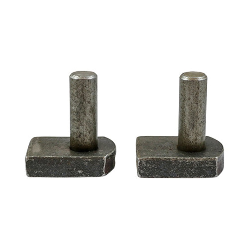 TIMCO Gate Hinge Hooks to Weld Self Coloured - 22mm