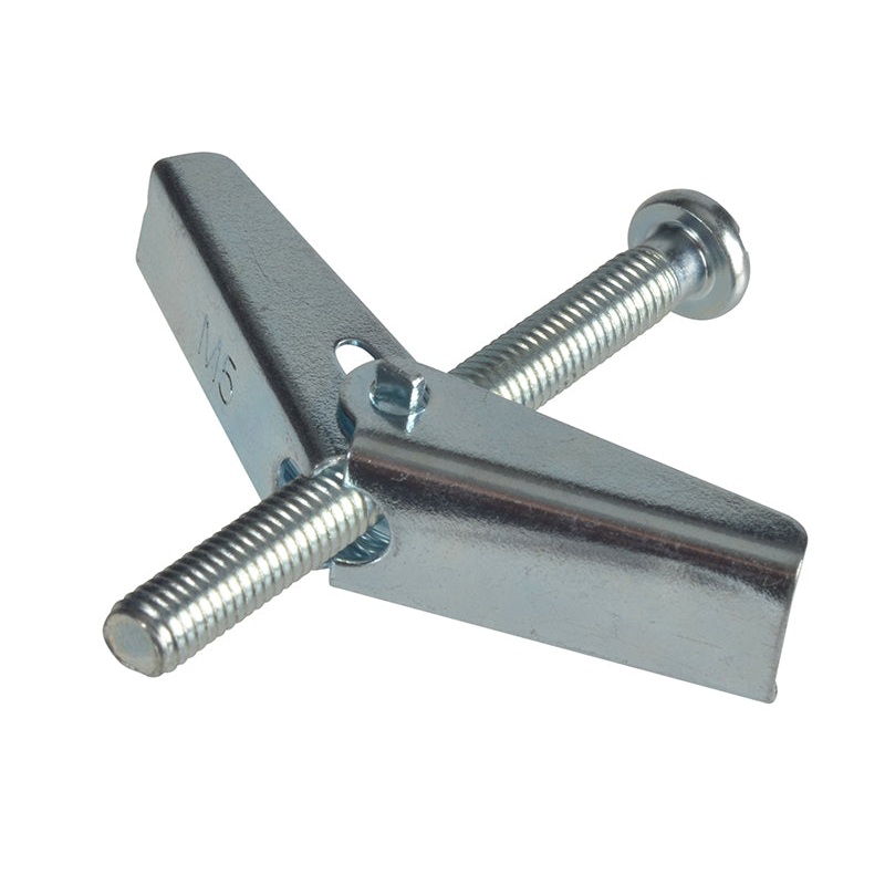 Plasterboard Spring Toggle ZP M5 X 50mm ForgePack 6