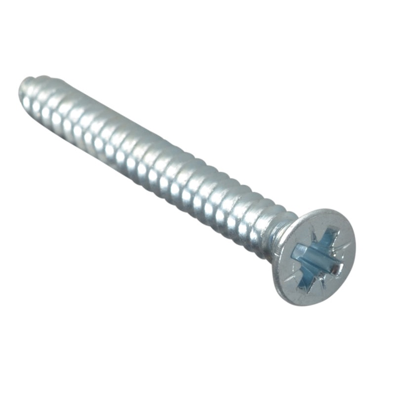 Self-Tapping Screw Pozi Compatible CSK ZP 1.1/2in x 8 ForgePack 12