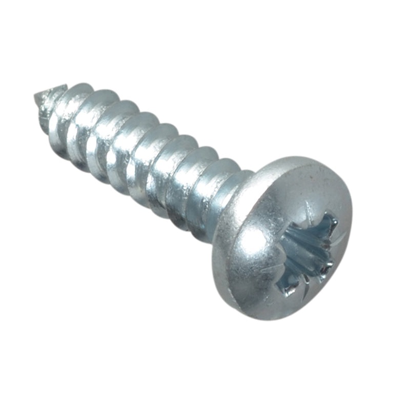 Self-Tapping Screw Pozi Compatible Pan Head ZP 3/4in x 10 ForgePack 20