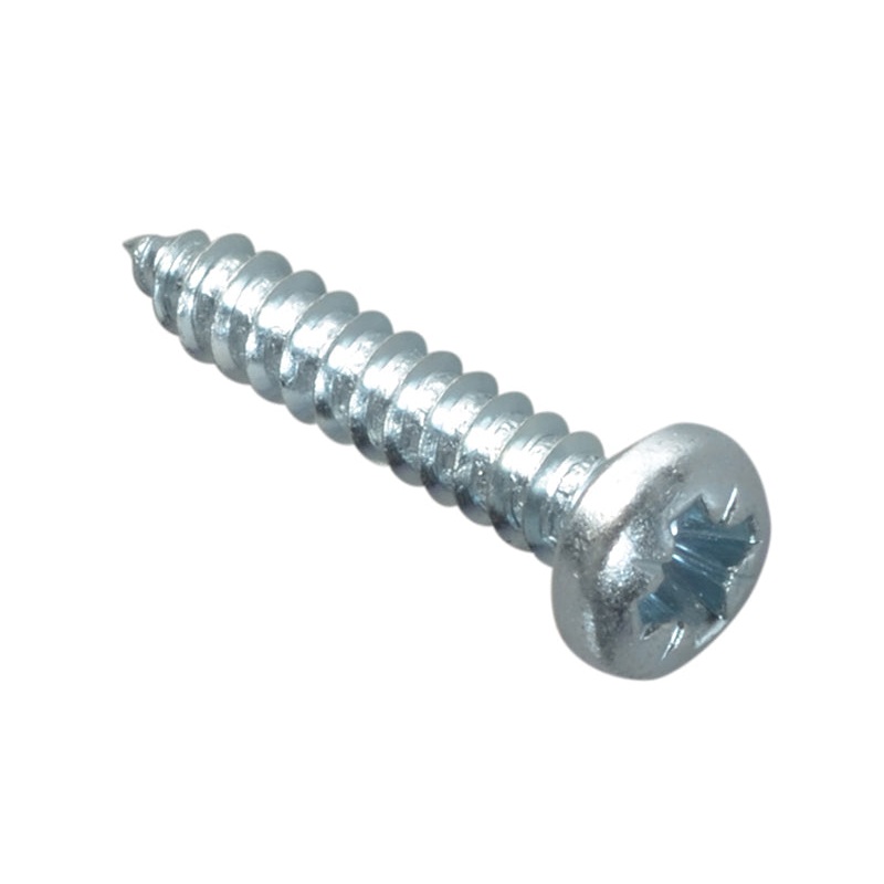Self-Tapping Screw Pozi Compatible Pan Head ZP 3/4in x 6 ForgePack 40