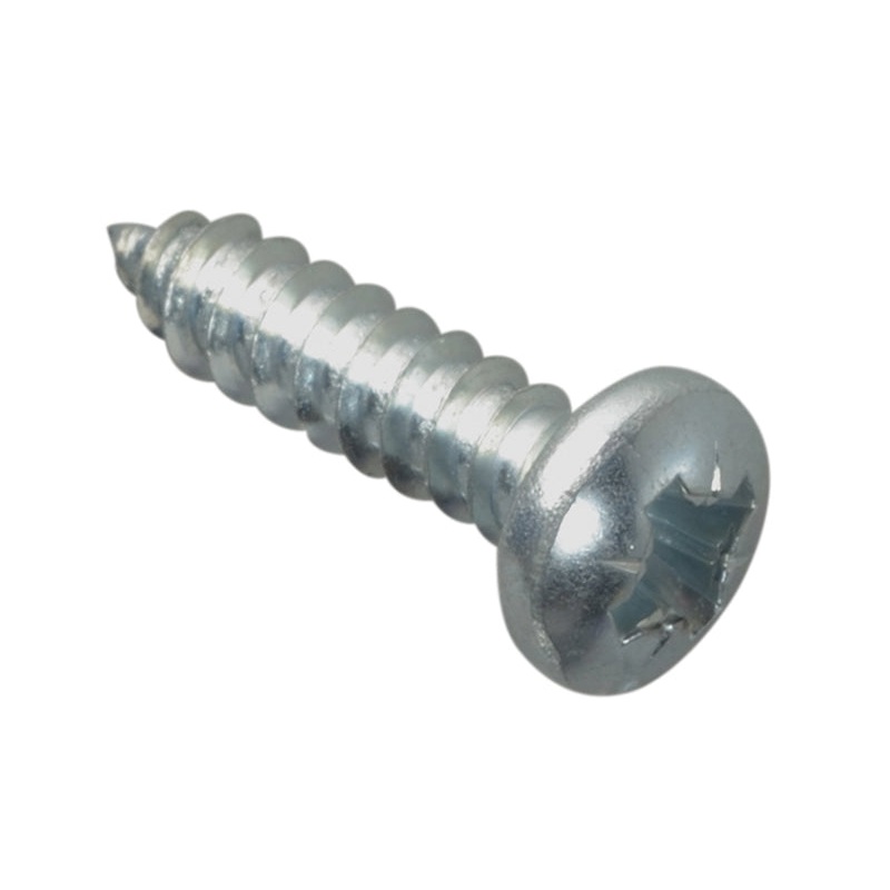 Self-Tapping Screw Pozi Compatible Pan Head ZP 5/8in x 8 ForgePack 35
