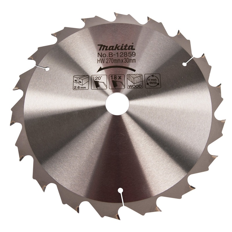 Makita | Circular saw blade, Standard T.C.T, 270 x 30 mm | B-12859