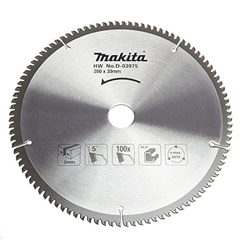 Makita | Circular saw blade, Specialized T.C.T, 260 x 30 mm, 100 T | D-03975
