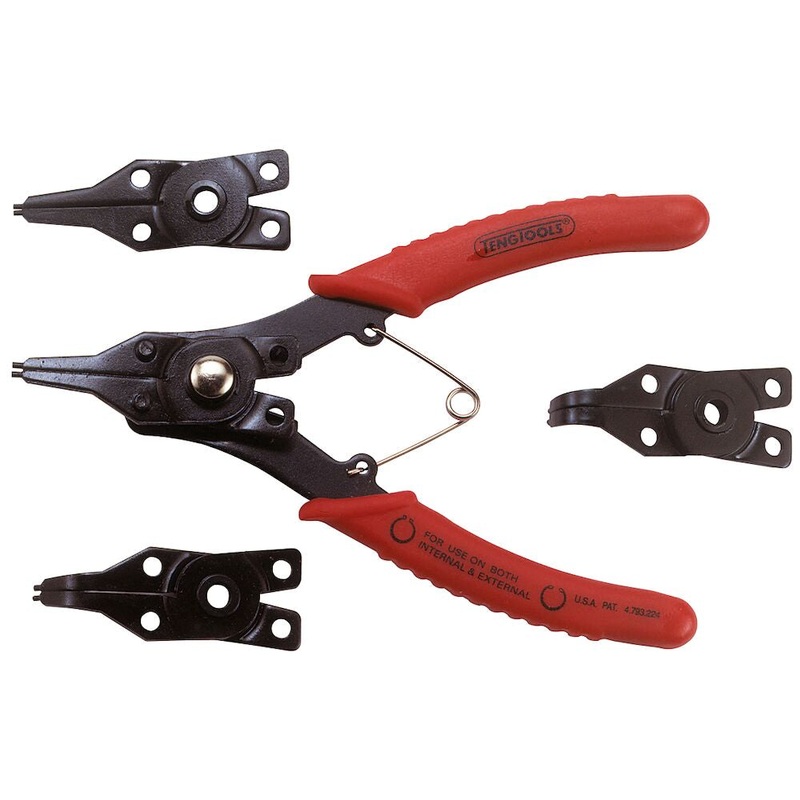 Teng Tools 5PC Circlip Plier Set