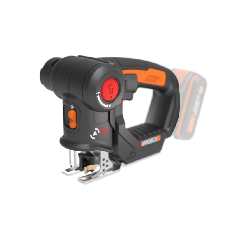Worx AXIS Jigsaw & Recipro Saw 20mm 2-In-1 Cordless 20V Bare Tool