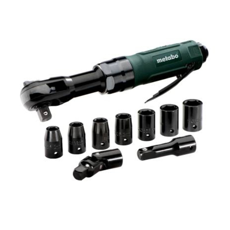 Metabo | Air Ratchet Wrench DRS 68 SET 1/2" | 604119500