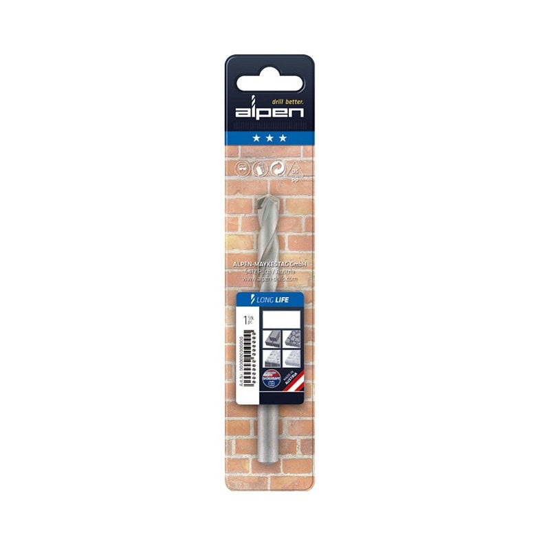 Alpen Masonry Drill Bit Long Life ( Select Size )
