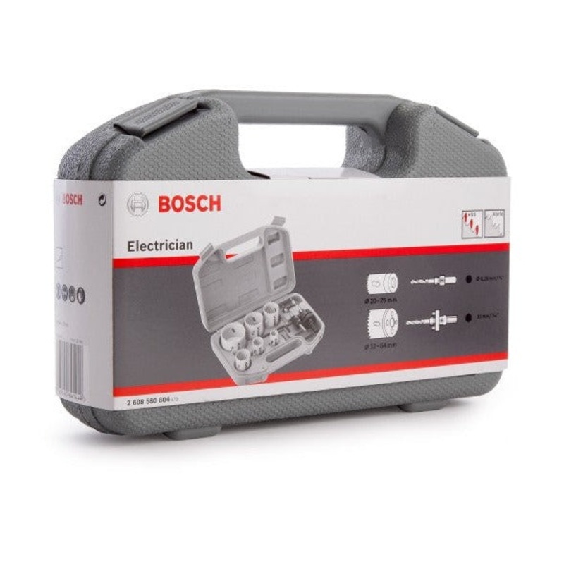 Bosch 9 Piece Electricians Hole Saw Set