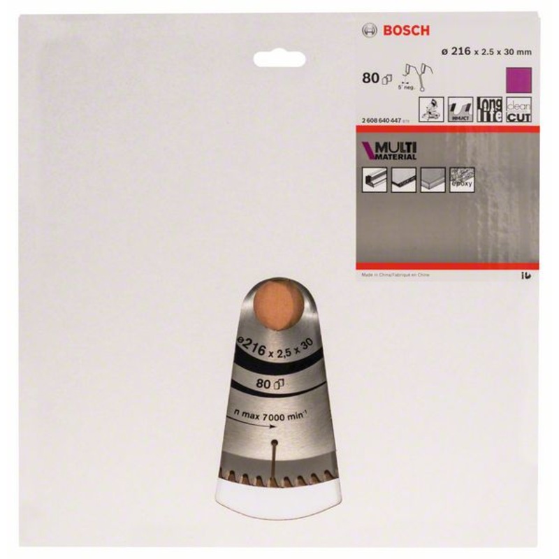 Bosch Multi Material Circular Saw Blade ( Select Size )