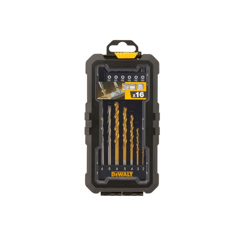 DEWALT 16 Pc Drill and Screwdriver Bit Set DT71567-QZ