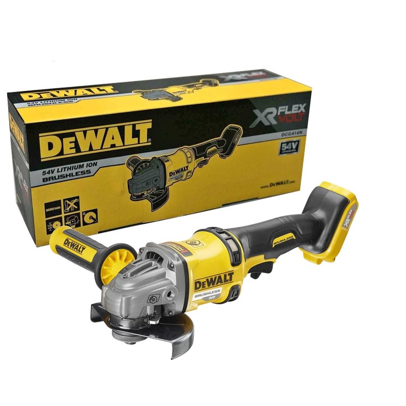Dewalt 54V 54V Brushless Angle Grinder DCG414N-XJ