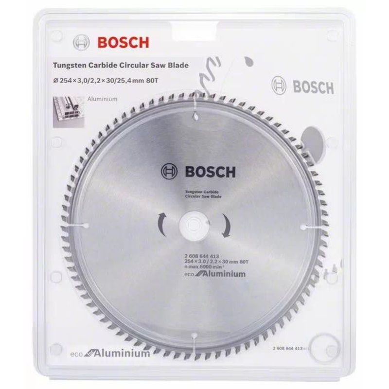 Bosch Circular Saw Blade Eco for Aluminium 254mm 80T 2608644413