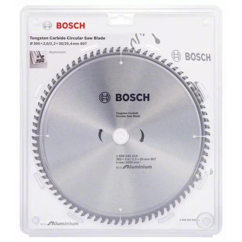 Bosch Circular Saw Blade Eco for Aluminium 305mm 80T 2608644414