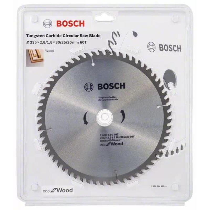Bosch Circular Saw Blade Eco for wood 235mm 60T 2608644405