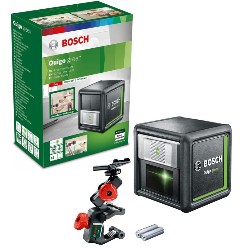 Bosch Quigo Green Cross Line Laser Level 0603663C00