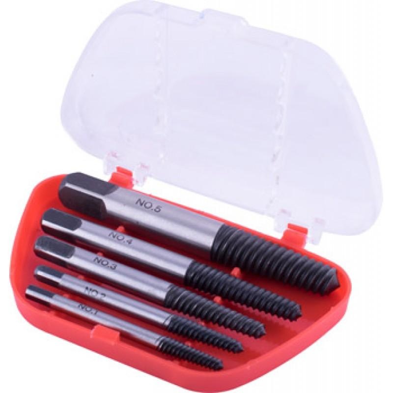 Tork Craft Pro 5pc Spiral Screw Extractor Set