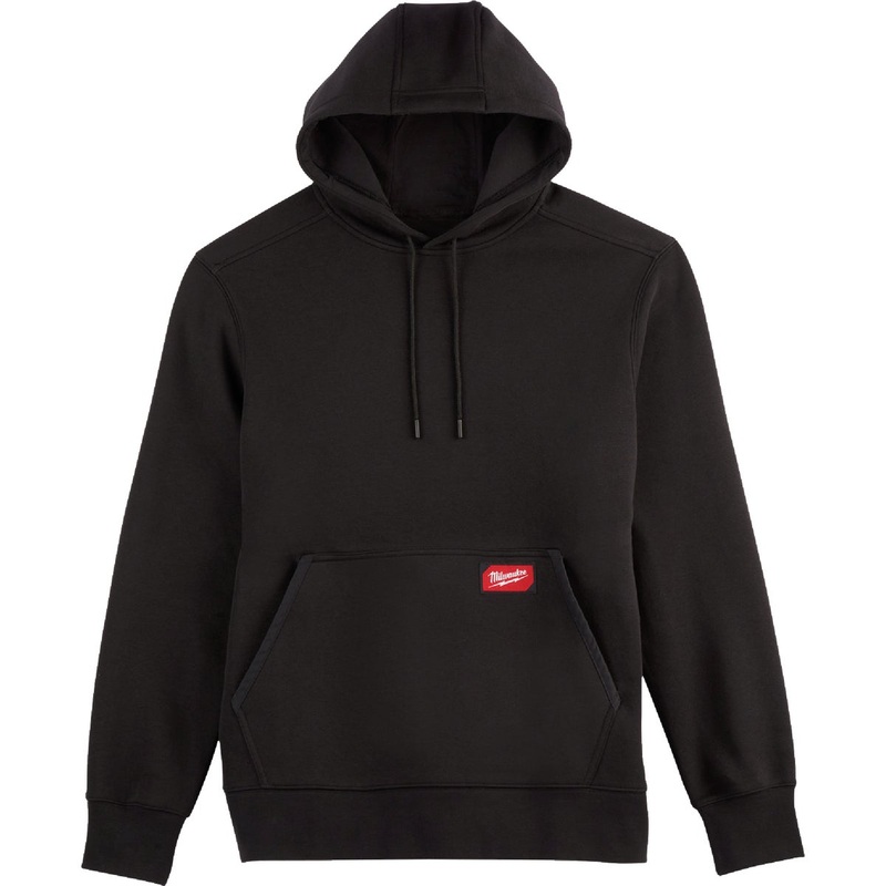 Milwaukee FREEFLEX 2XL Black Midweight Pullover Hooded Sweatshirt