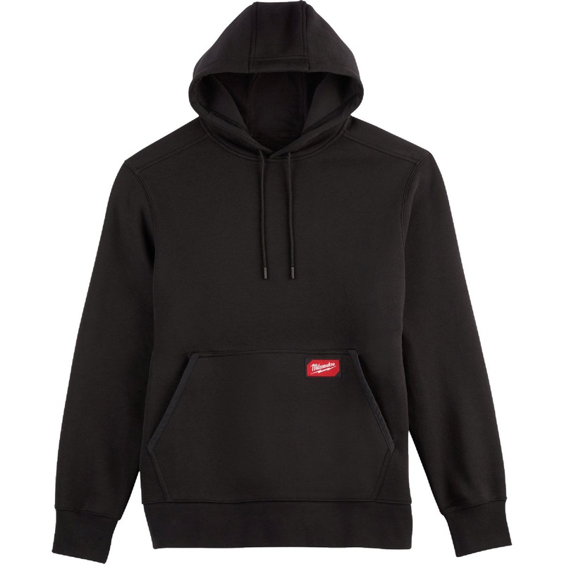 Milwaukee FREEFLEX Large Black Midweight Pullover Hooded Sweatshirt