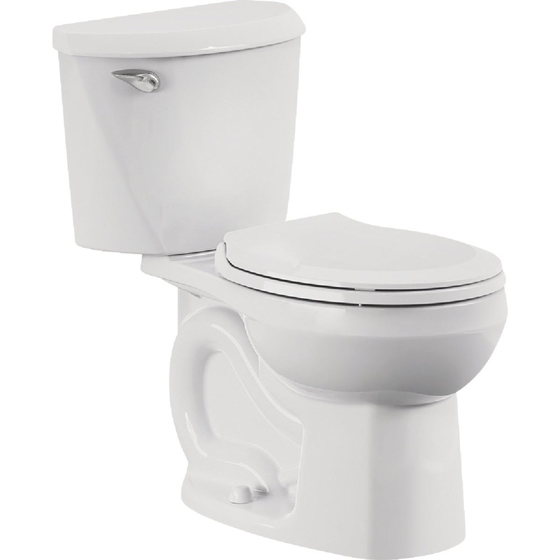 American Standard Colony3 White Round Bowl 1.28 GPF Toilet-to-Go