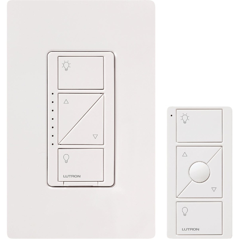 Lutron Caseta White 120V 1.25A Wireless Dimmer