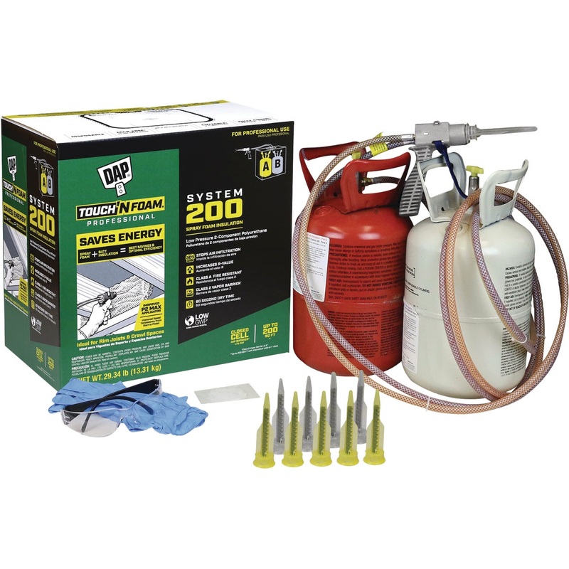 DAP Touch 'n Foam Professional Low GWP System 200 Foam Insulation Kit