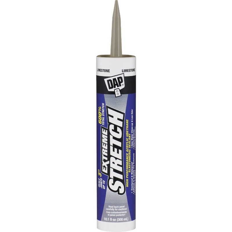 Dap Extreme Stretch 10.1 Oz. Limestone Acrylic Urethane Premium Elastomeric Sealant