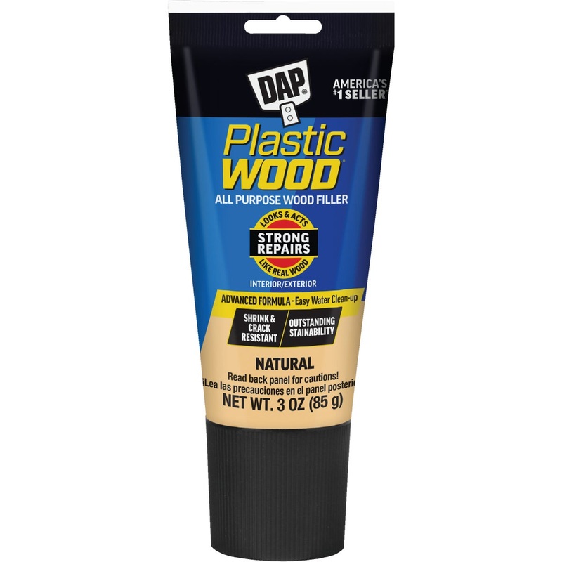 Dap Plastic Wood 3 Oz. Natural All Purpose Wood Filler
