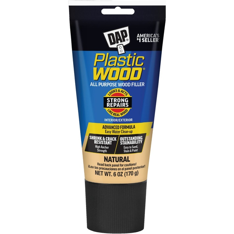 Dap Plastic Wood 6 Oz. Natural All Purpose Wood Filler