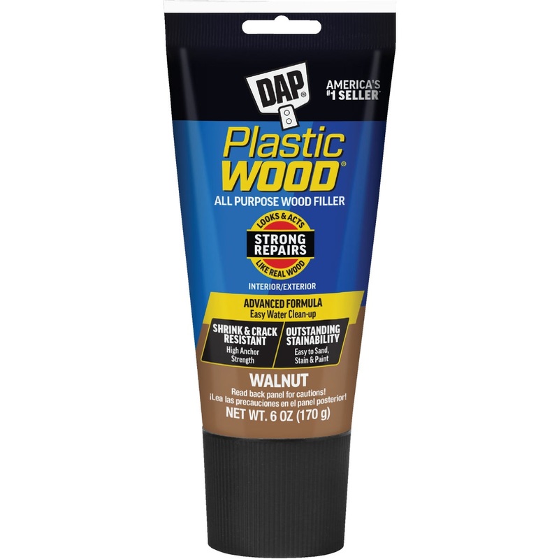 Dap Plastic Wood 6 Oz. Walnut All Purpose Wood Filler