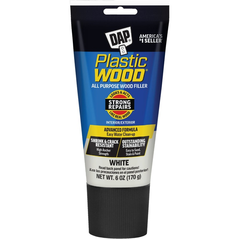 Dap Plastic Wood 6 Oz. White All Purpose Wood Filler