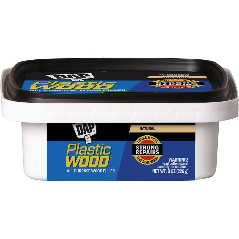 Dap Plastic Wood 8 Oz. Natural All Purpose Wood Filler