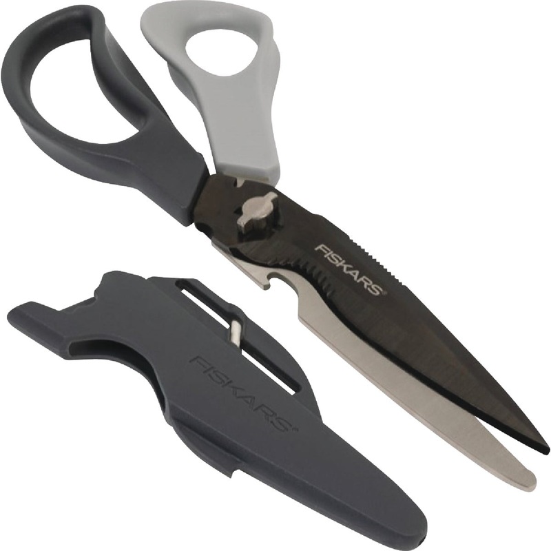 Fiskars 9 In. Cuts+More Titanium-Coated Multipurpose Shears
