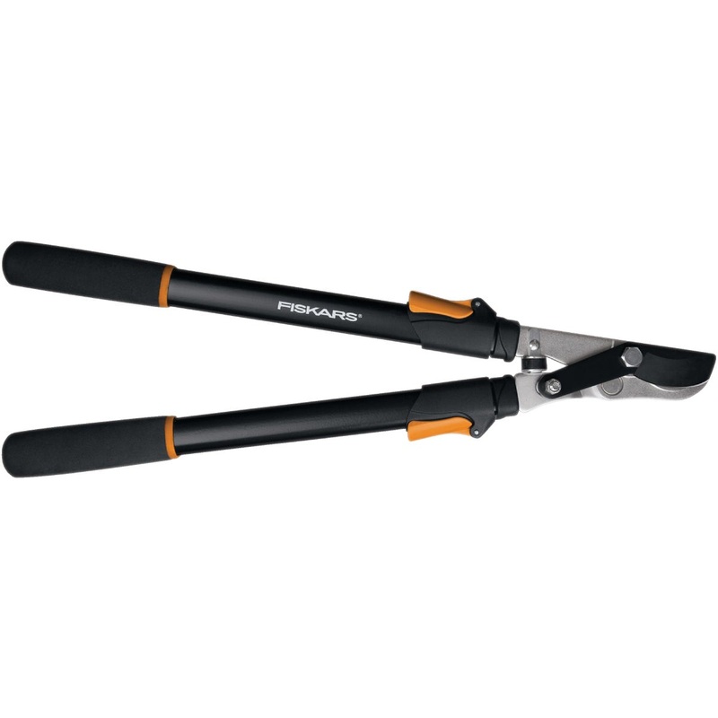 Fiskars Power-Lever 37 In. Steel Telescopic Bypass Lopper