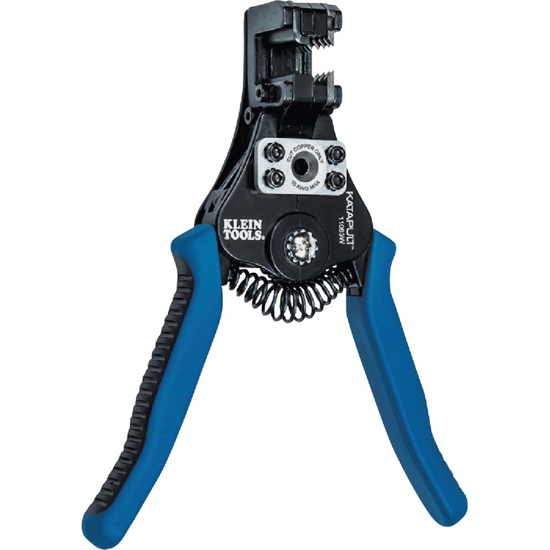 Klein Katapult Wire Stripper & Cutter for 8-20 AWG Solid & 10-22 AWG Stranded Wire
