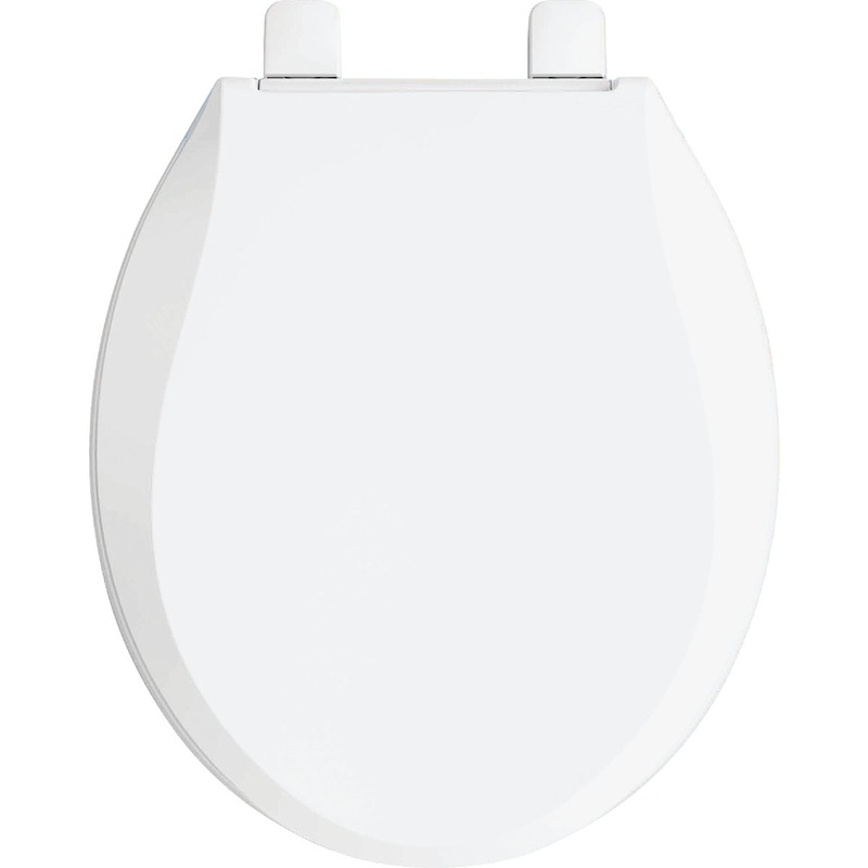 Kohler Cachet ReadyLatch Quiet-Close Round Toilet Seat with Nightlight, White