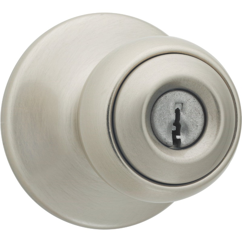 Kwikset Polo Satin Nickel Entry Door Knob