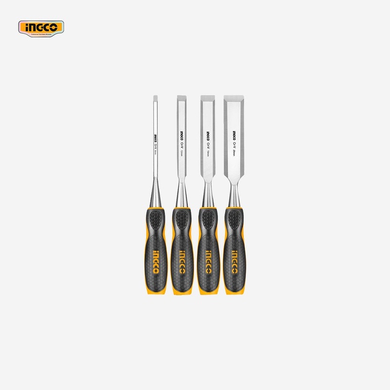 Ingco 4 Pcs / Set Wood Chisel Cr-V HKTWC0401