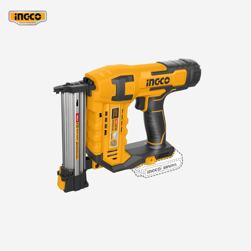 Ingco P20S 20V Lithium-Ion Cordless Brad Nailer Kit CBNLI3508