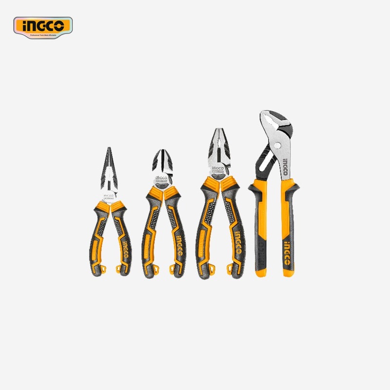 Ingco 4 Pcs Pliers Set HKTV01P042