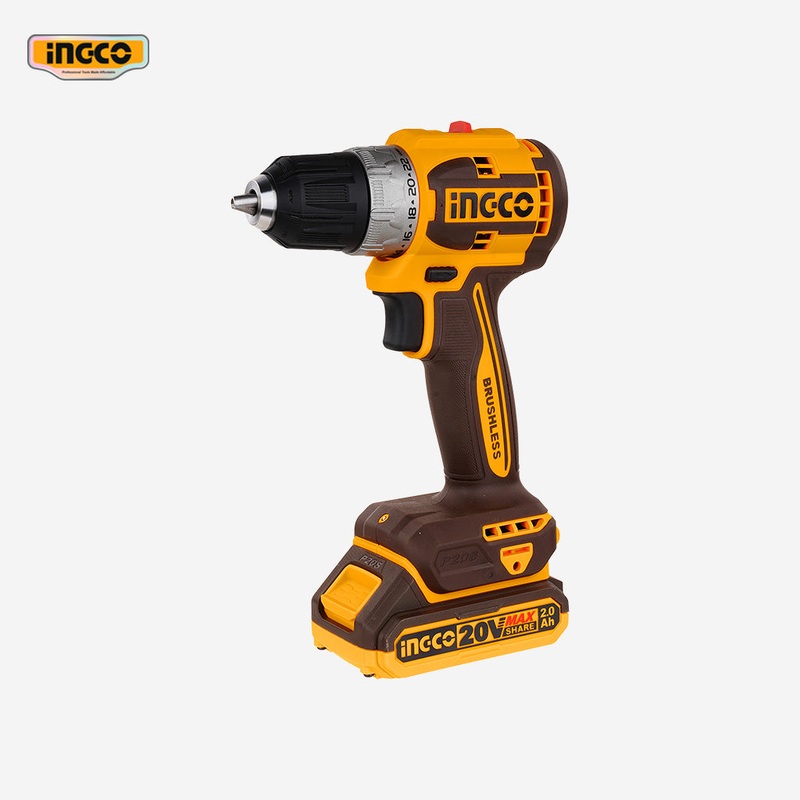 Ingco Ingco P20S/20V Lithium-Ion Brushless Cordless Drill ING-CT