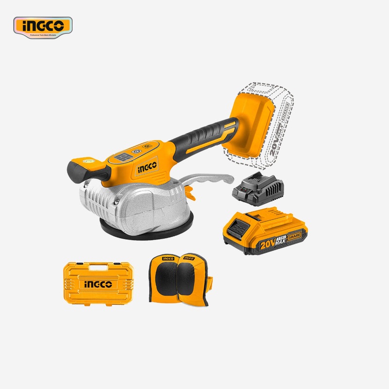 Ingco Ingco P20S/20V Lithium-Ion Cordless Tile Vibration Machine ING-CT